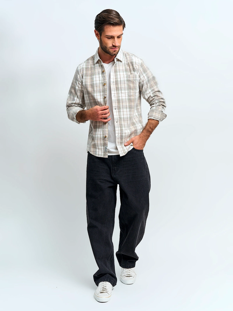 CAMISA HOMBRE PEPE JEANS ALGODÓN MANGA LARGA COTELÉ - 4