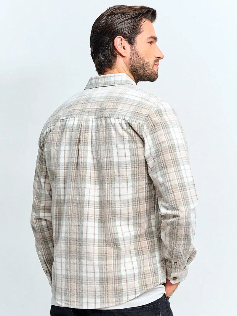 CAMISA HOMBRE PEPE JEANS ALGODÓN MANGA LARGA COTELÉ - 2