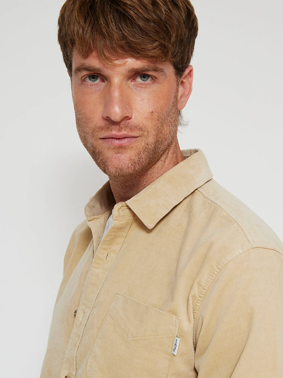 CAMISA HOMBRE PEPE JEANS ALGODÓN MANGA LARGA COTELÉ - 3