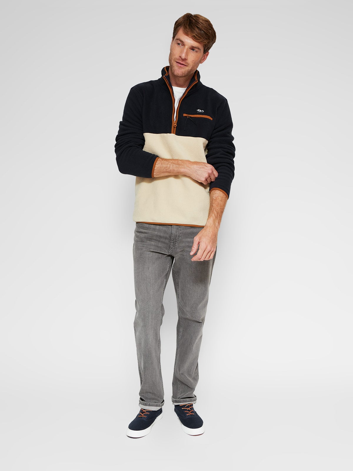 POLAR HOMBRE REGATTA HALF ZIPPER - 4