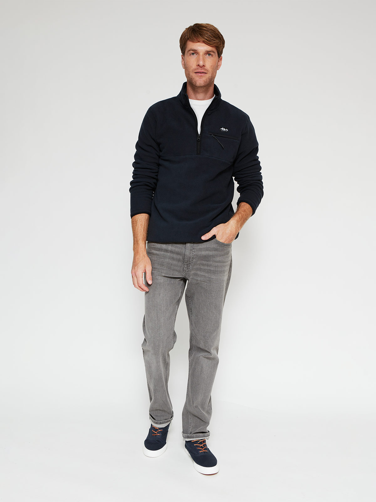 POLAR HOMBRE REGATTA HALF ZIPPER - 4