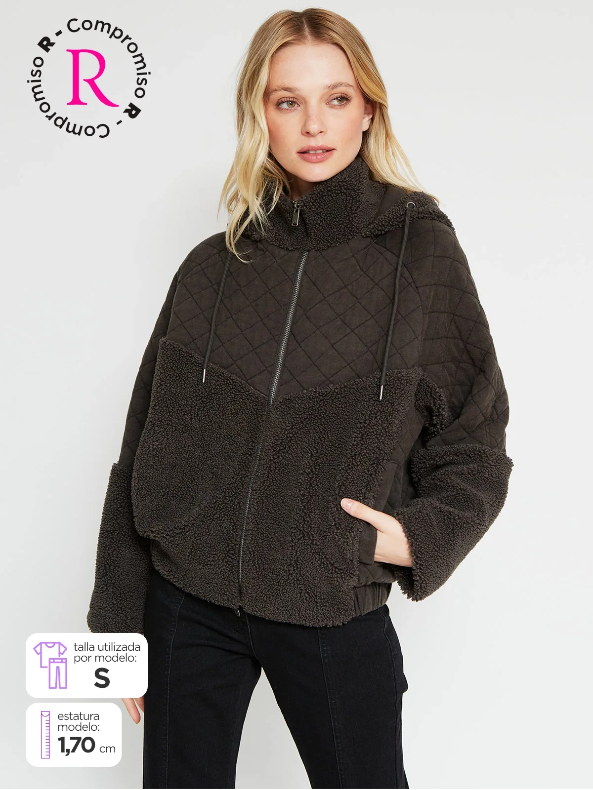 POLERÓN MUJER BARBADOS SHERPA - 1