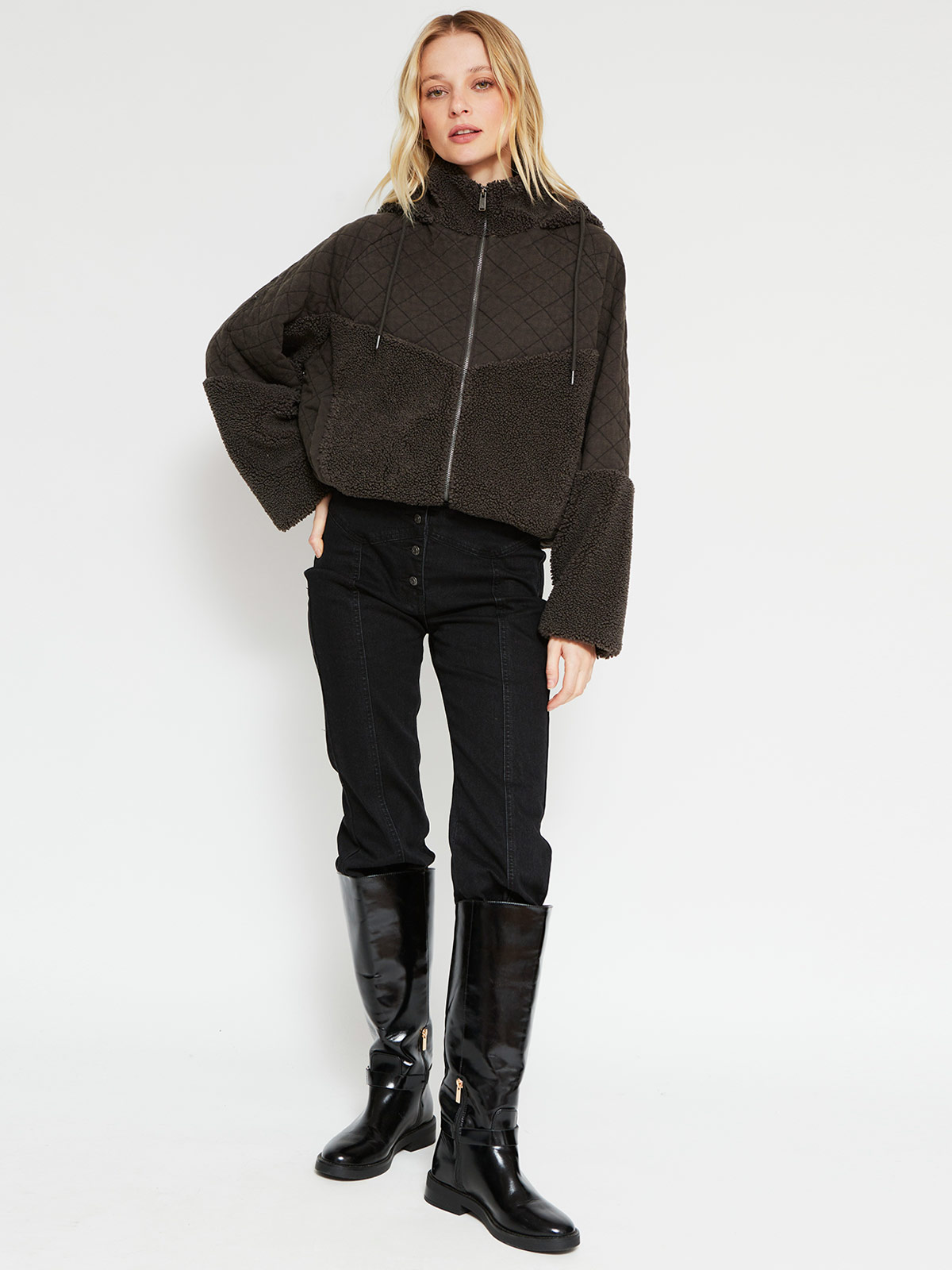 POLERÓN MUJER BARBADOS SHERPA - 4