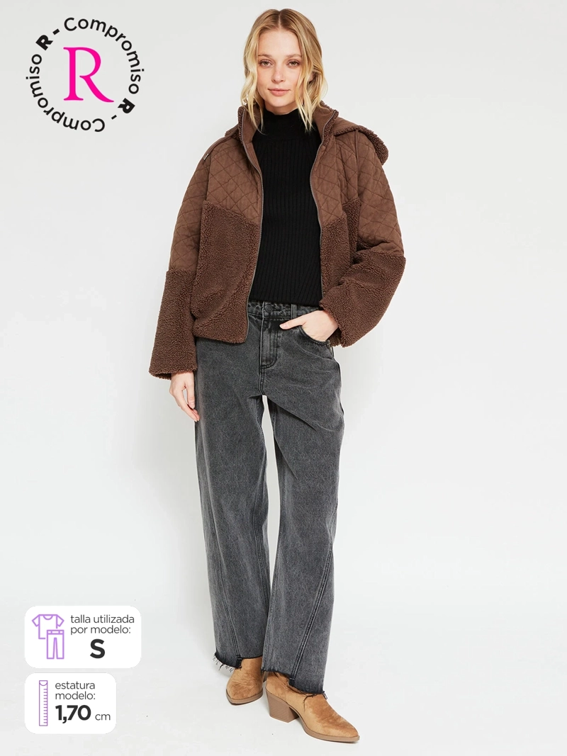 POLERÓN MUJER BARBADOS SHERPA - 1