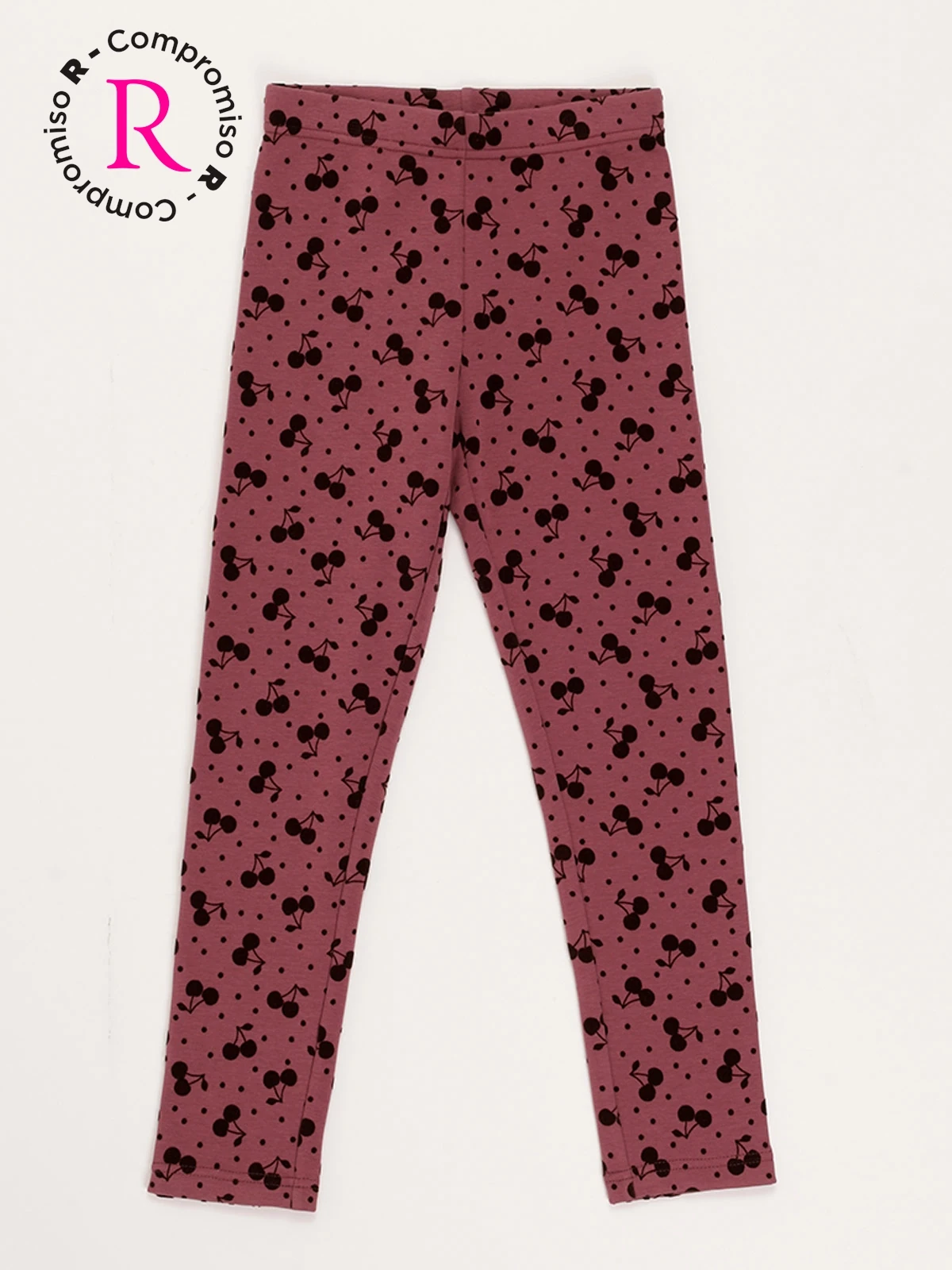 CALZA NIÑA HARVEST ESTAMPADA POLAR INTERIOR