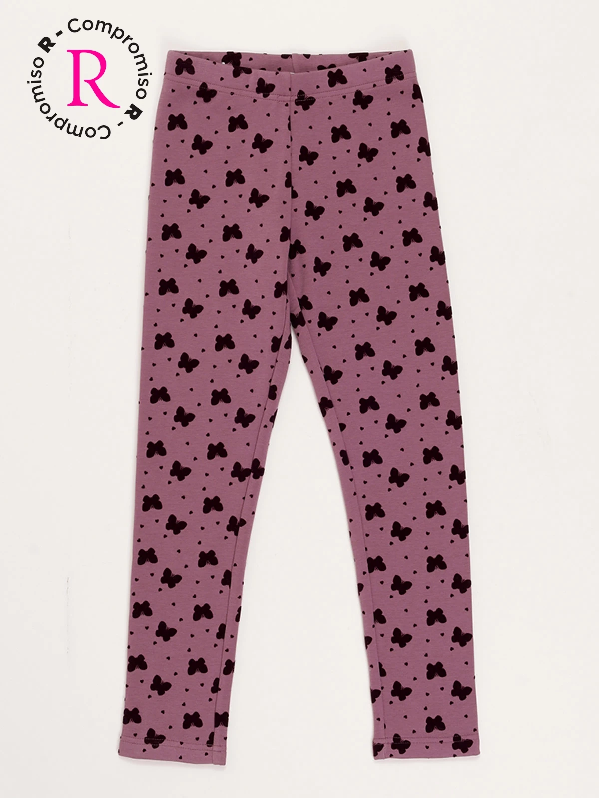 CALZA NIÑA HARVEST ESTAMPADA POLAR INTERIOR