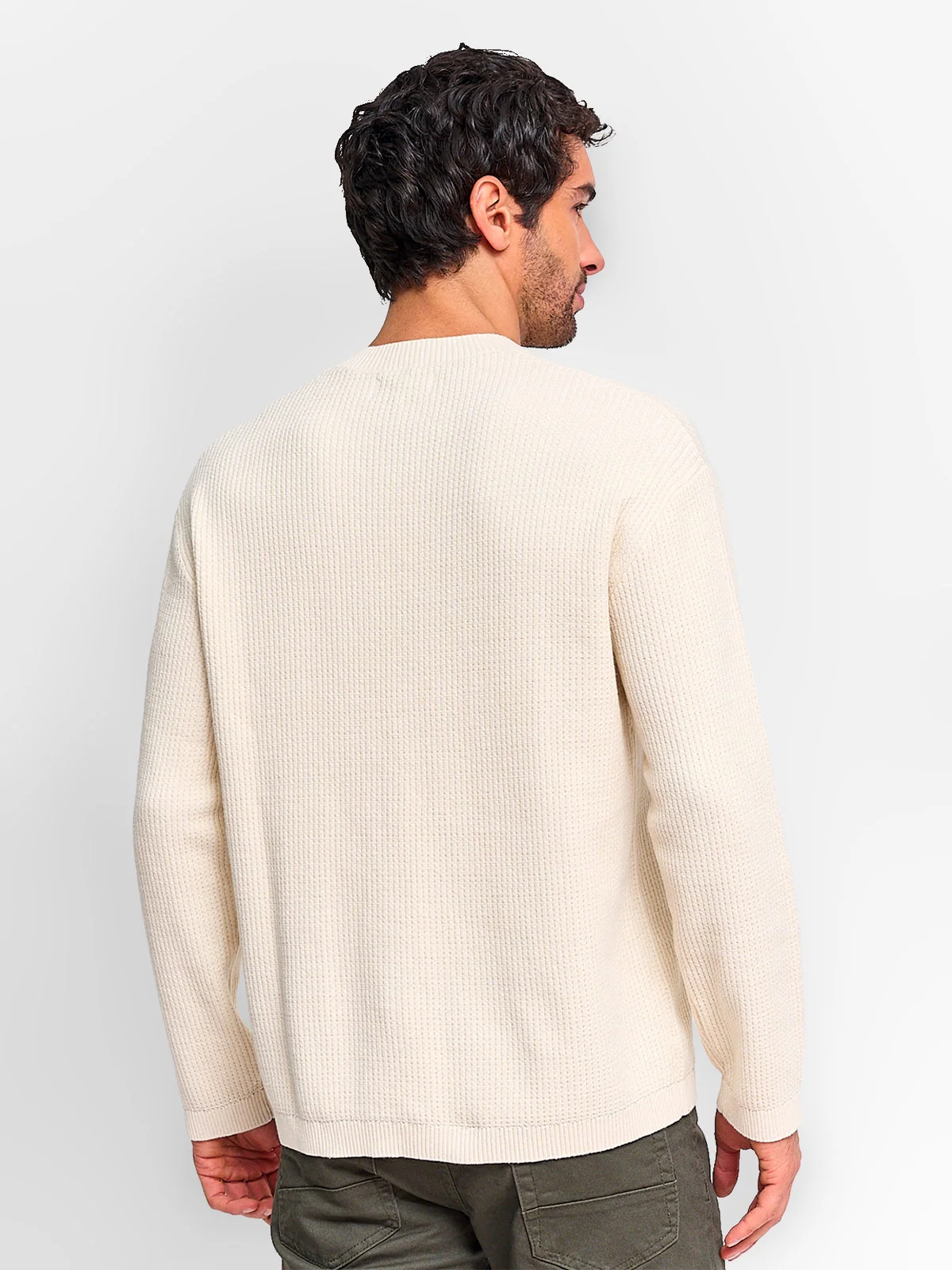 SWEATER HOMBRE INDEX ALGODÓN CUELLO REDONDO - 2
