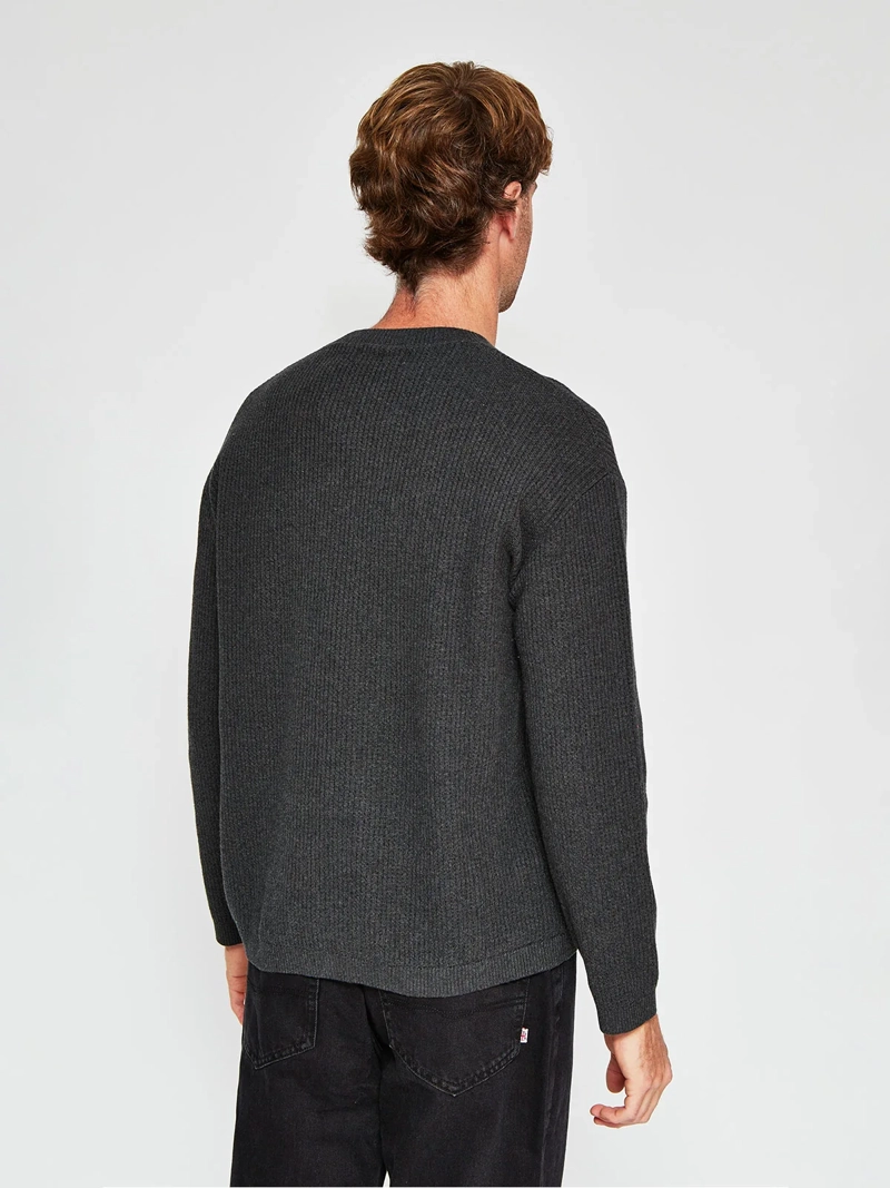 SWEATER HOMBRE INDEX ALGODÓN CUELLO REDONDO - 2