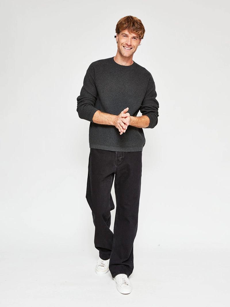 SWEATER HOMBRE INDEX ALGODÓN CUELLO REDONDO - 4