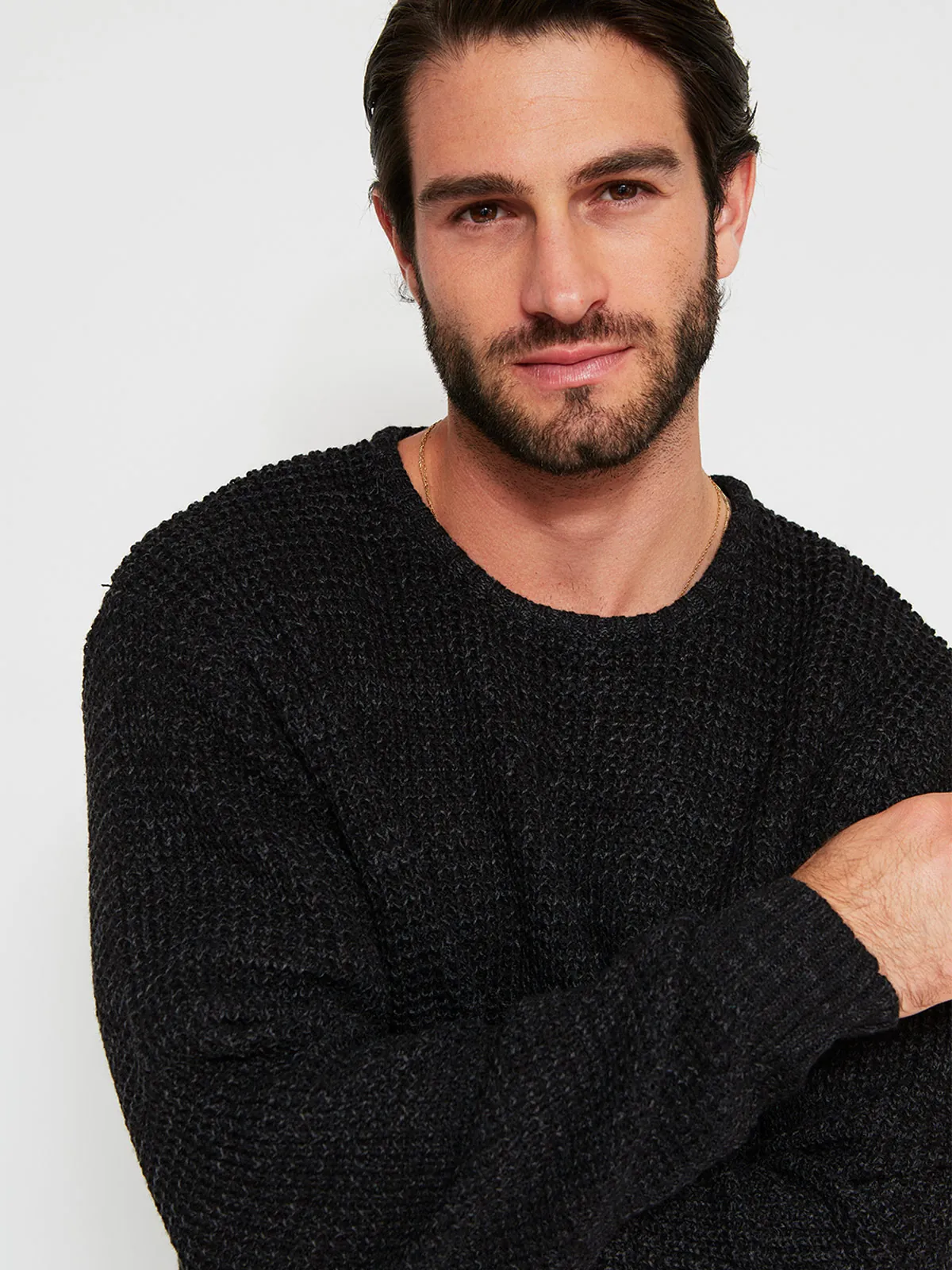 SWEATER HOMBRE CLOUDBREAK CREW NECK BÁSICO - 3