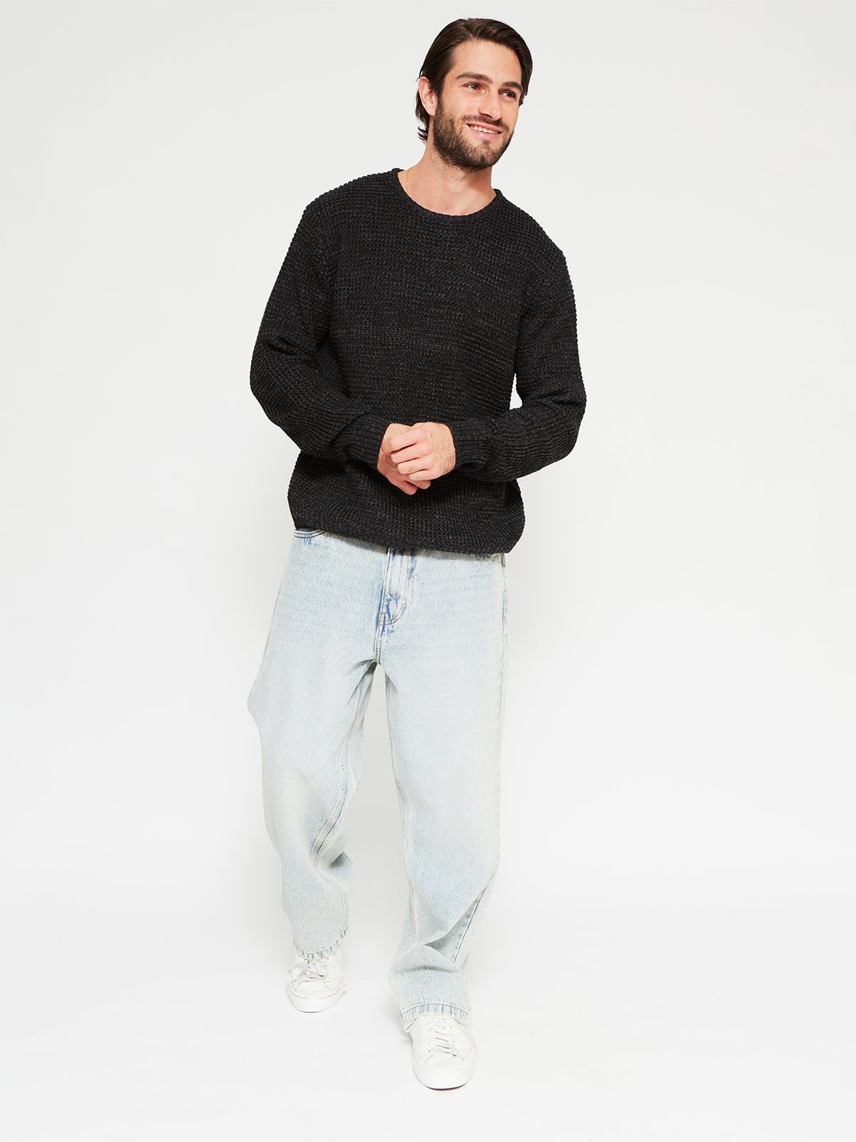 SWEATER HOMBRE CLOUDBREAK CREW NECK BÁSICO - 4