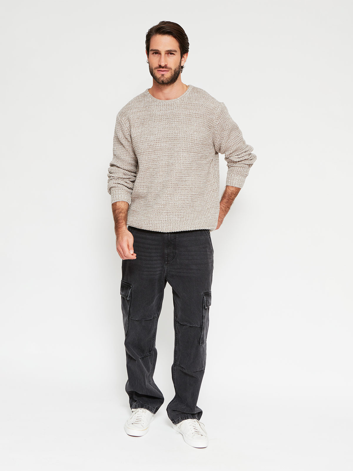 SWEATER HOMBRE CLOUDBREAK CREW NECK BÁSICO - 4