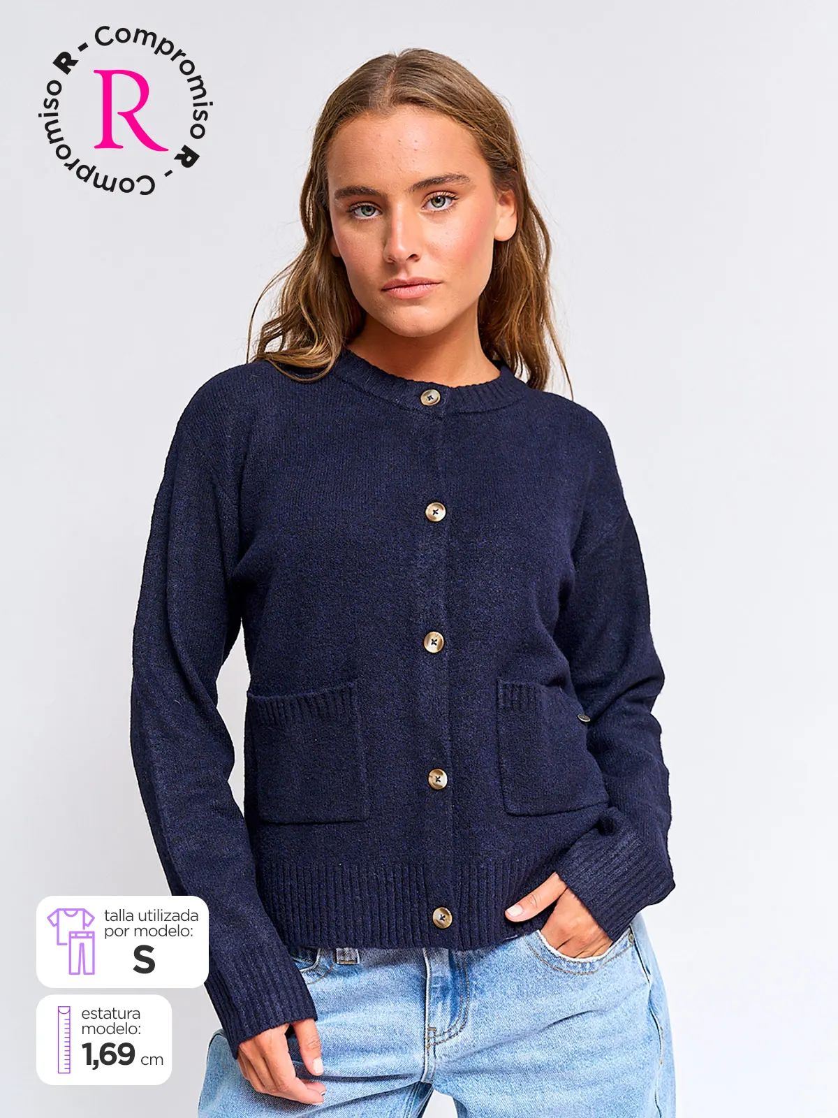 CARDIGAN MUJER PEPE JEANS LANA - 1