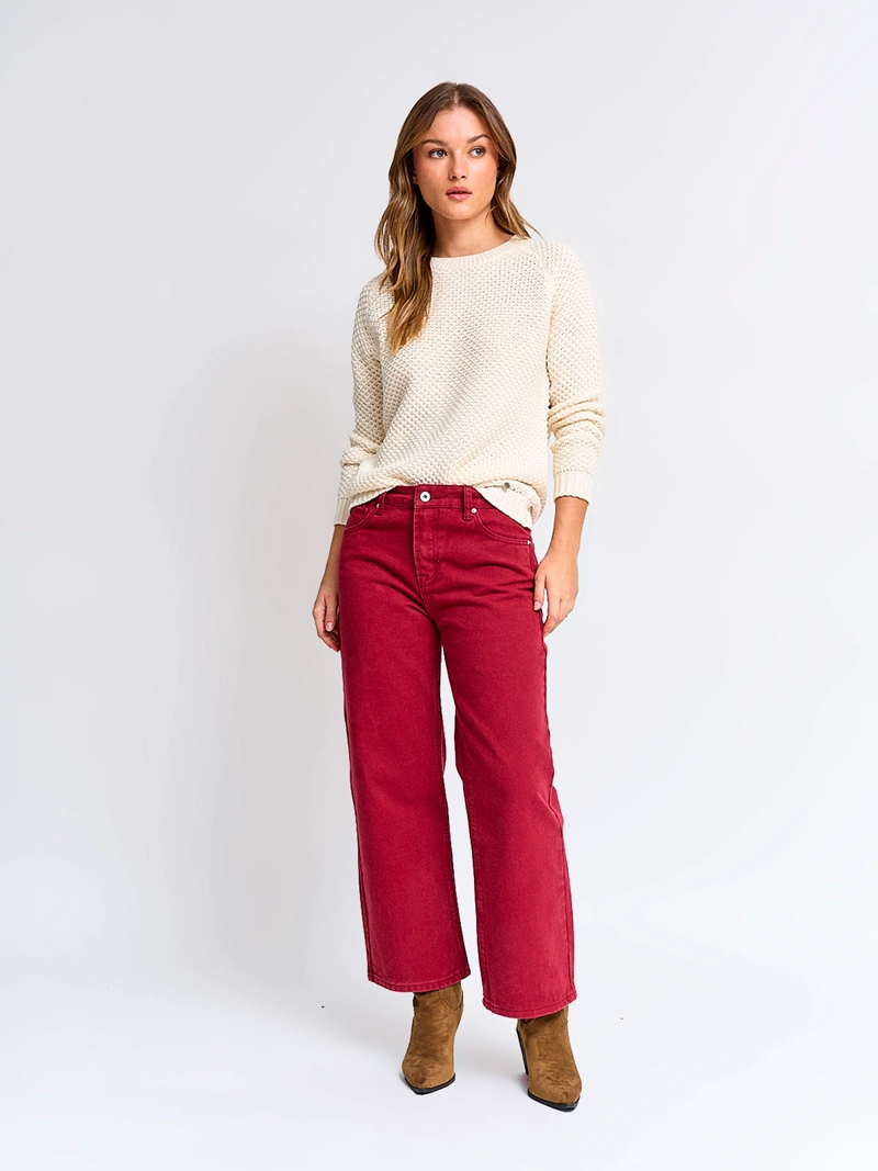 SWEATER MUJER PEPE JEANS ALGODÓN CUELLO REDONDO - 4