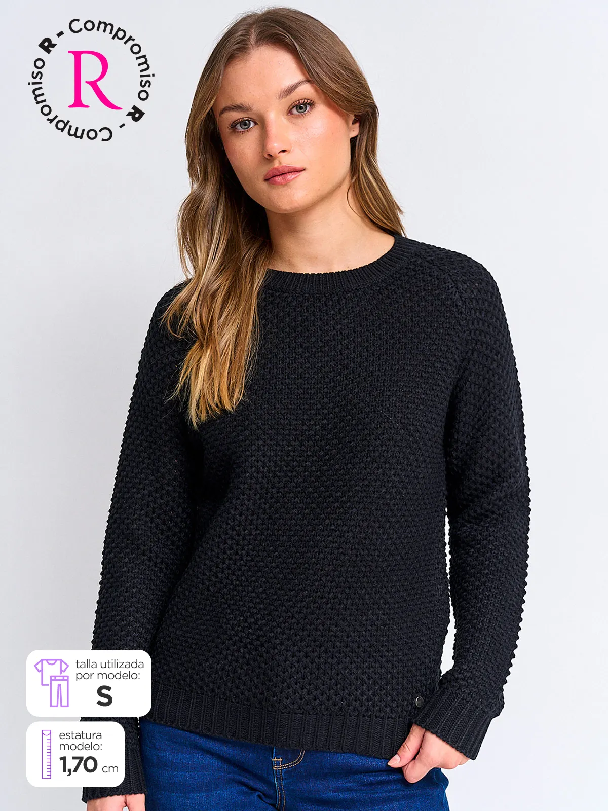 PEPE JEANS SWEATER MUJER PEPE JEANS ALGODÓN CUELLO REDONDO