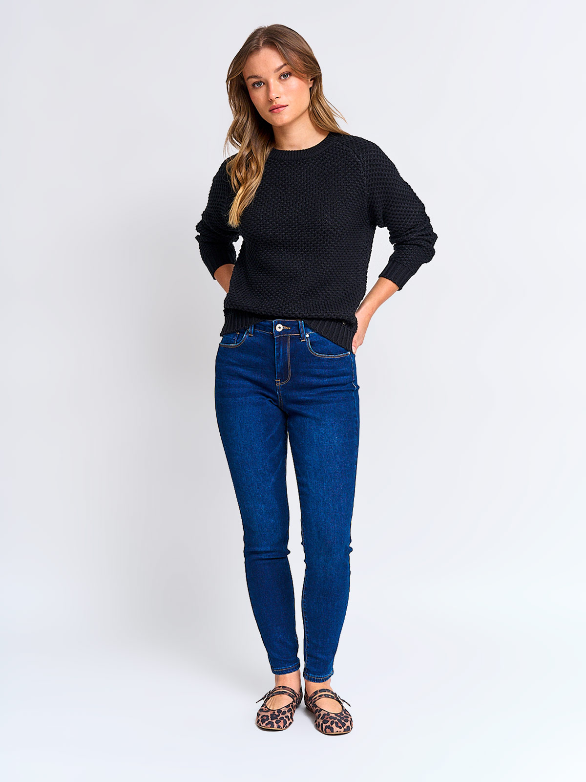 SWEATER MUJER PEPE JEANS ALGODÓN CUELLO REDONDO - 4