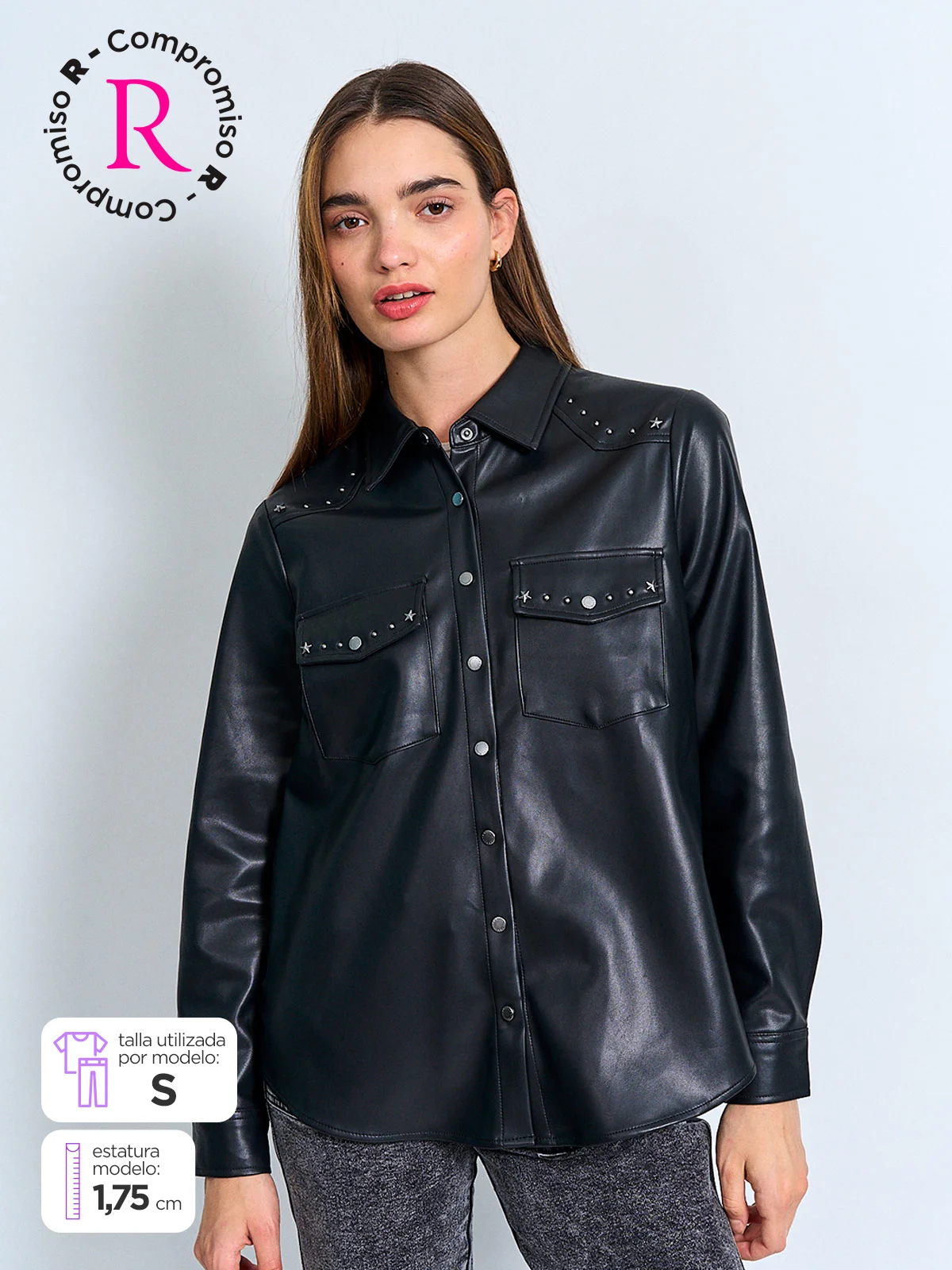 SOBRECAMISA MUJER BARBADOS TACHAS - 1