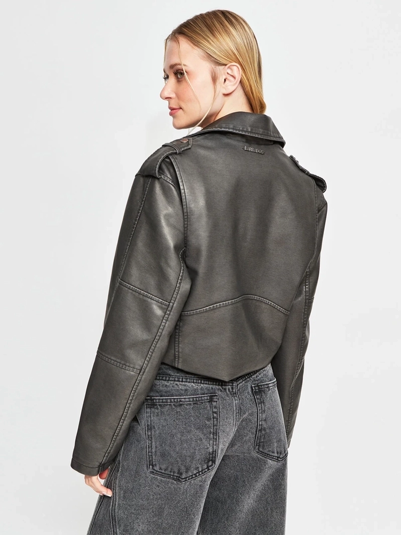 CHAQUETA MUJER BARBADOS BIKER - 2