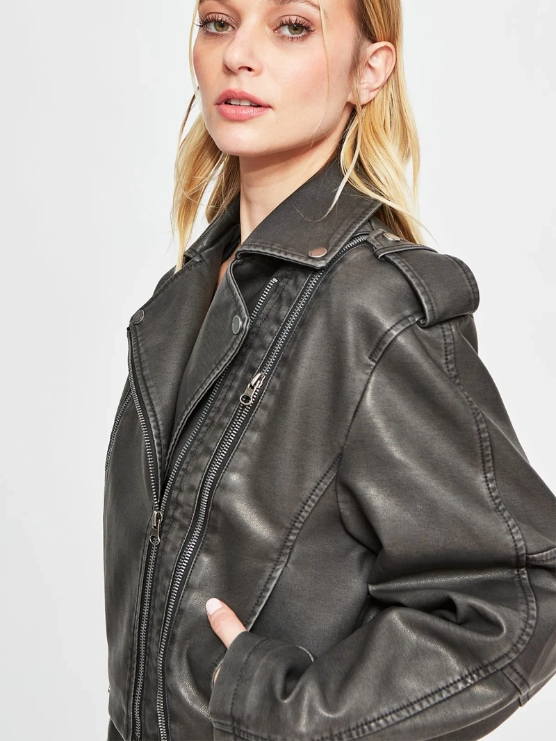 CHAQUETA MUJER BARBADOS BIKER - 3