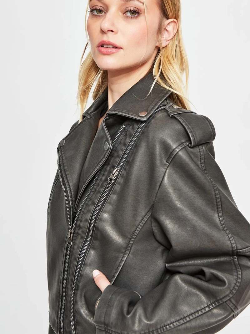 CHAQUETA MUJER BARBADOS BIKER - 3