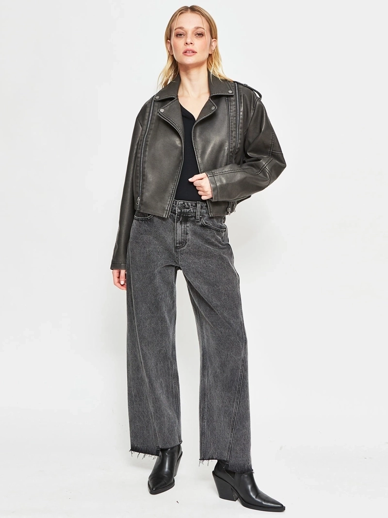CHAQUETA MUJER BARBADOS BIKER - 4
