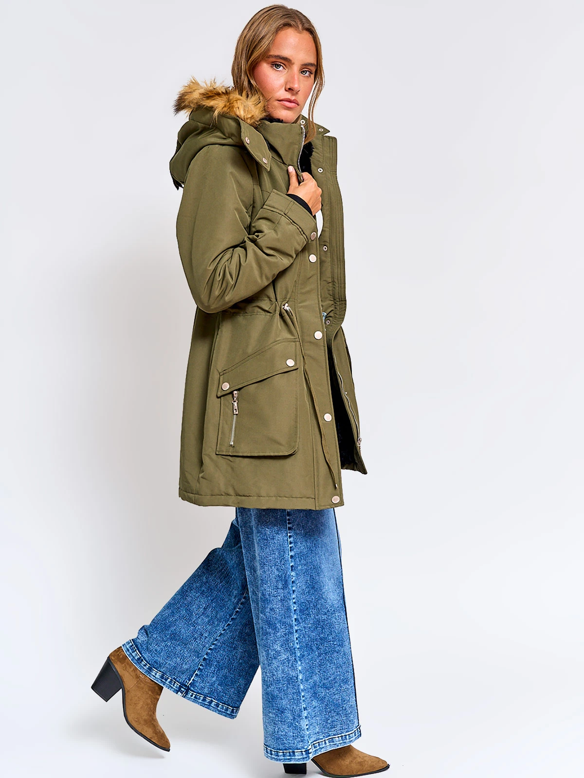 PARKA MUJER BARBADOS CAPUCHA - 4