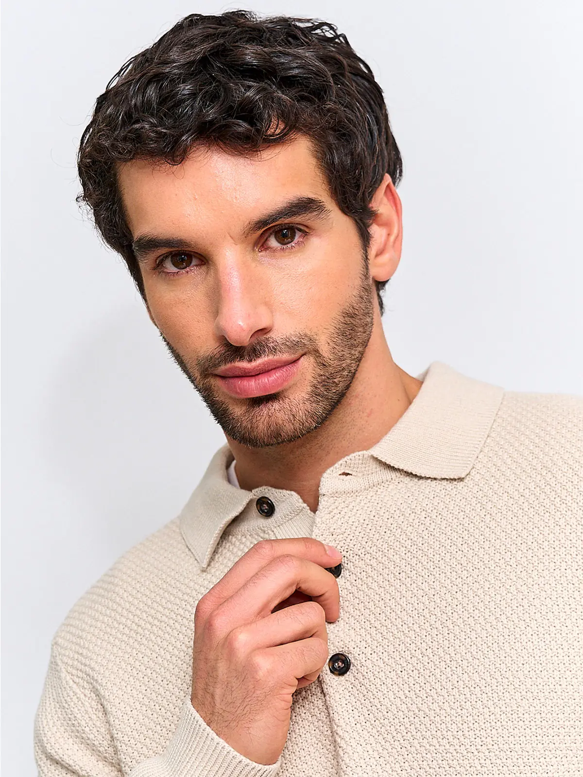 SWEATER HOMBRE REGATTA ALGODÓN CUELLO POLO - 3