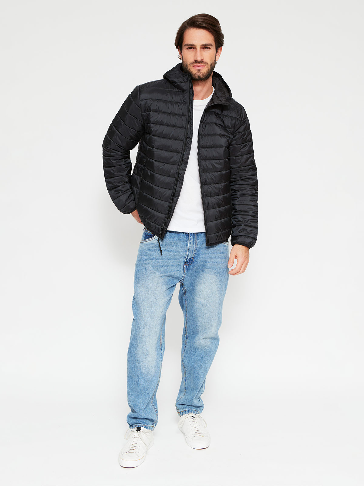 PARKA HOMBRE AEROPOSTALE BÁSICA CAPUCHA - 4