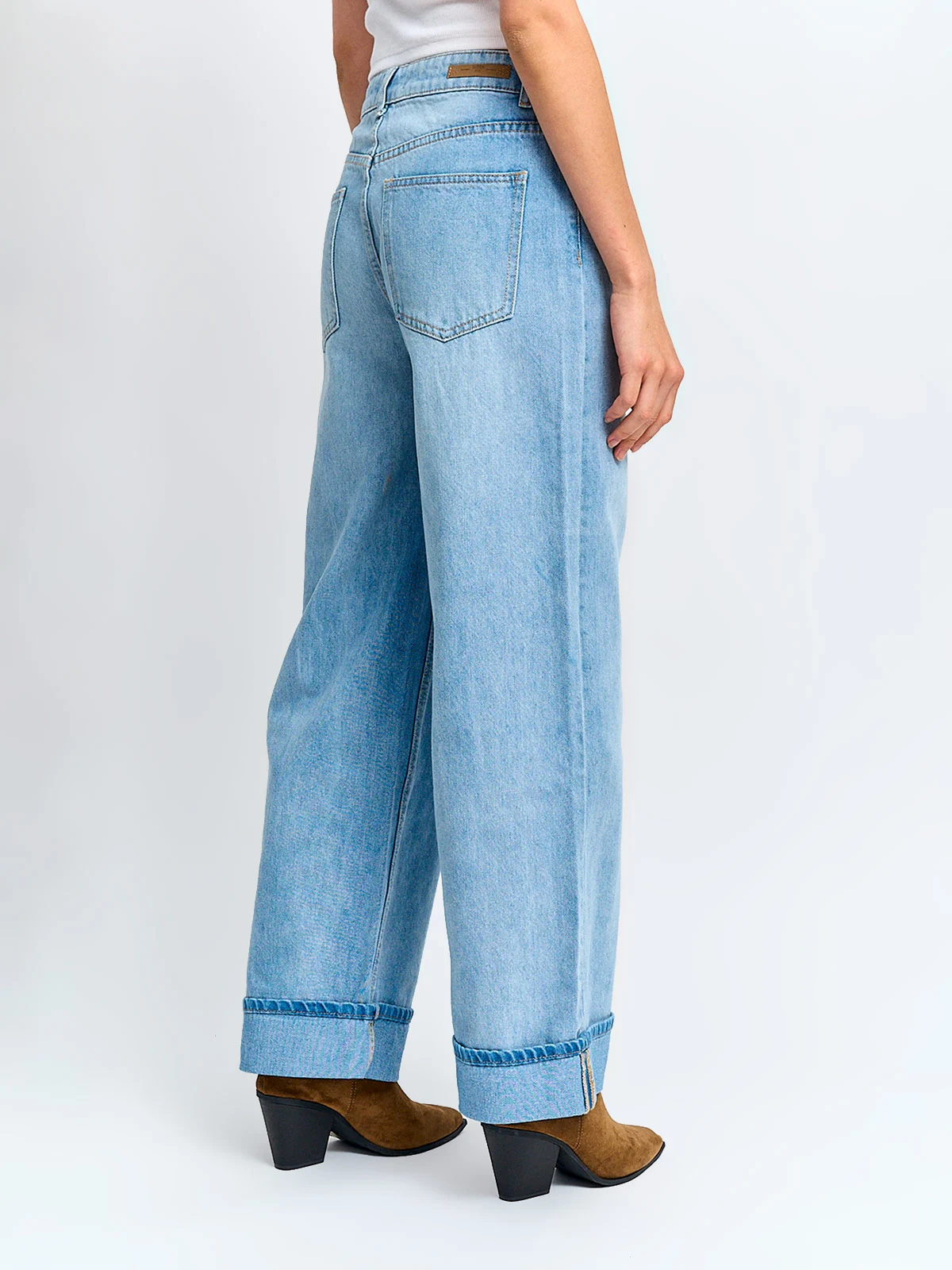 JEANS MUJER INDEX ALGODÓN COSTURAS ZIGZAG - 3