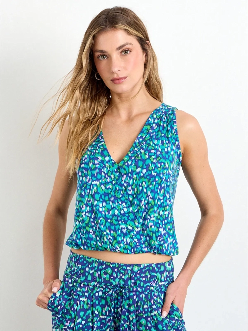 POLERA MUJER IO CRUZADA PRINT - 3