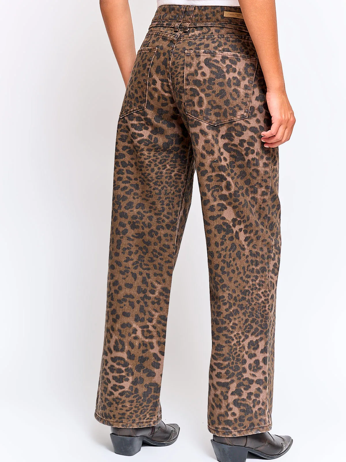 JEANS MUJER INDEX ALGODÓN BAGGY COW LOW - 3