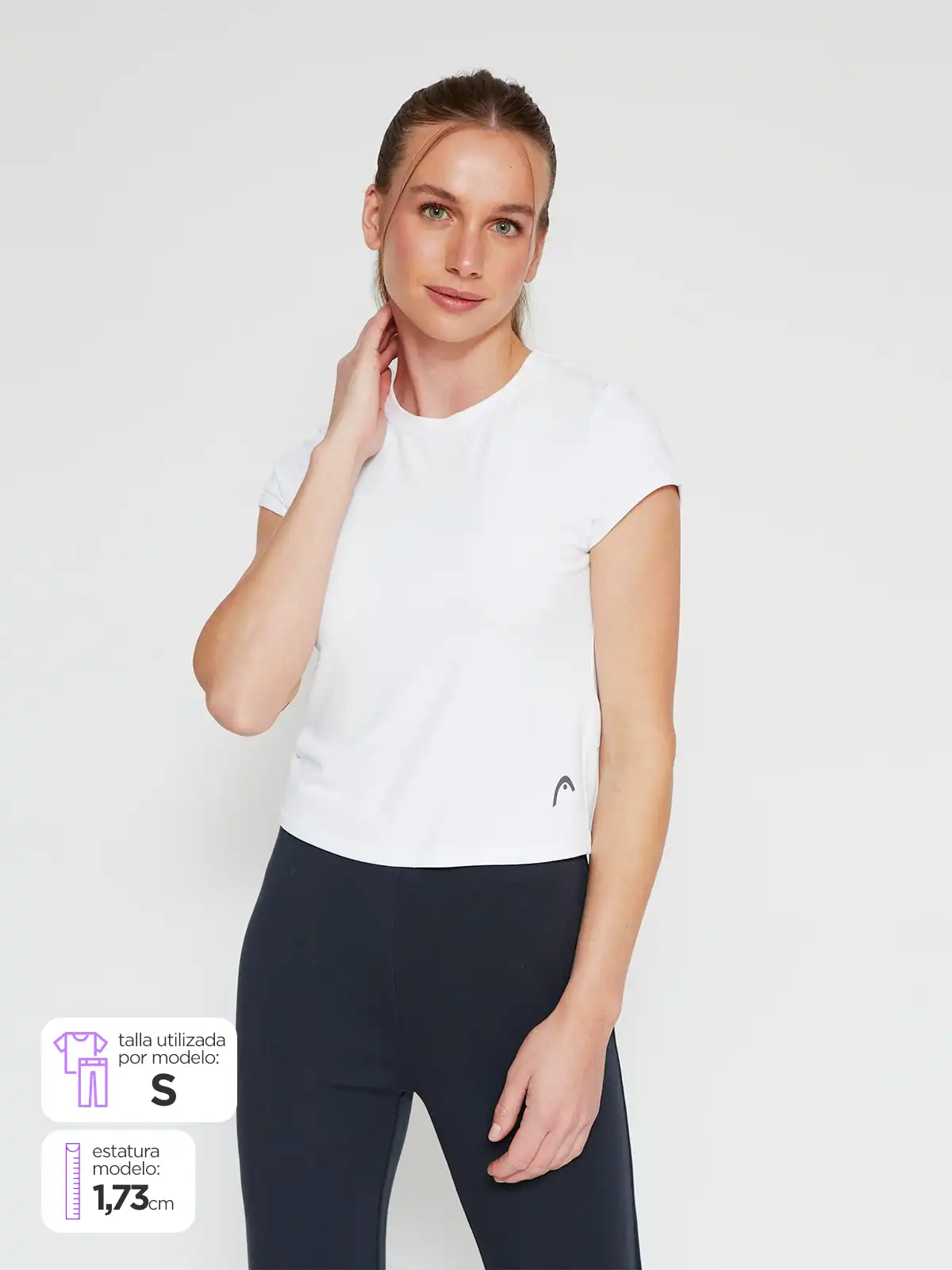 POLERA MUJER HEAD MANGA CORTA - 1