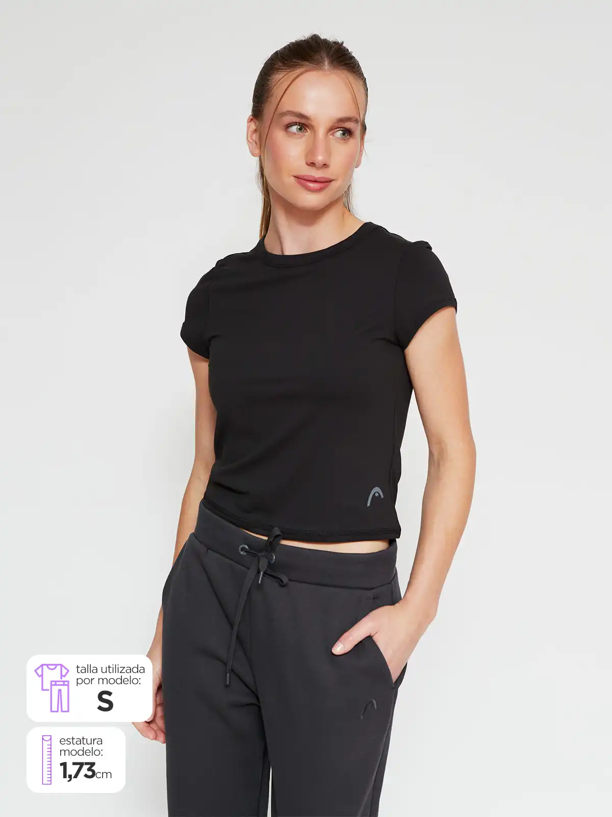 HEAD POLERA MUJER HEAD MANGA CORTA