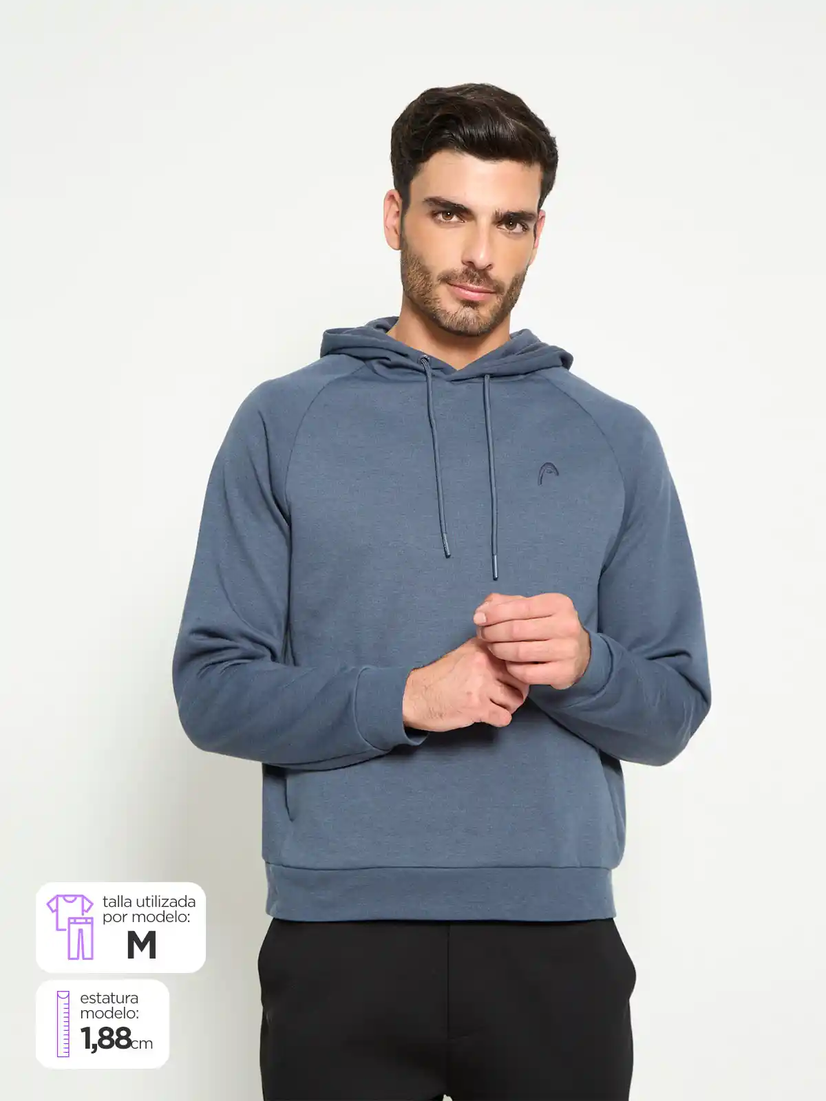HEAD POLERON HOMBRE HEAD CON CAPUCHA