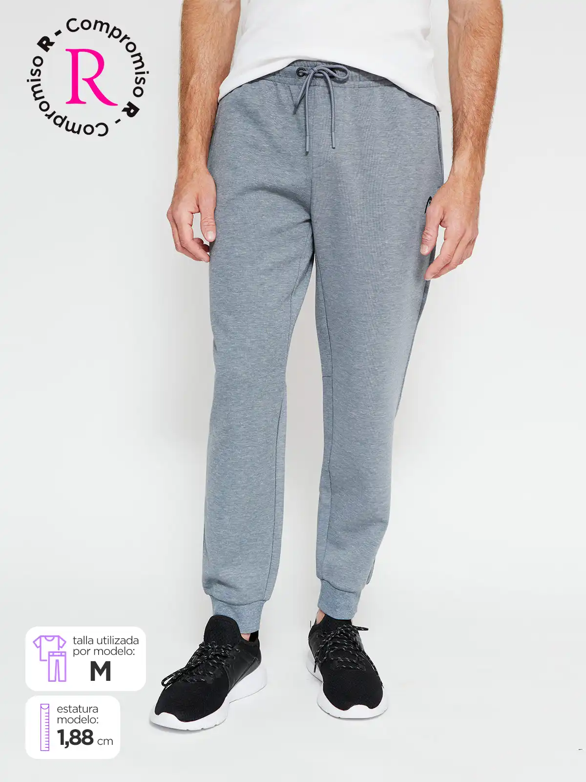PANTALÓN BUZO HOMBRE HEAD - 1