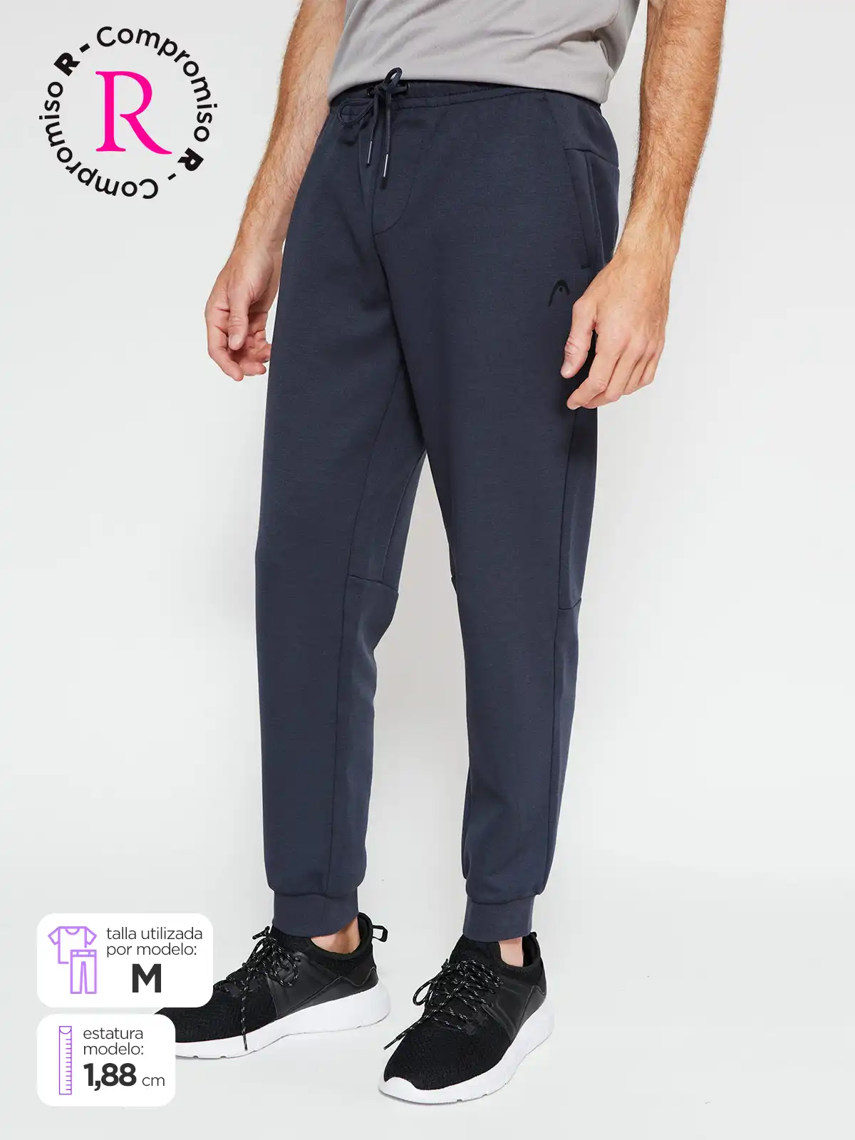 PANTALÓN BUZO HOMBRE HEAD - 1