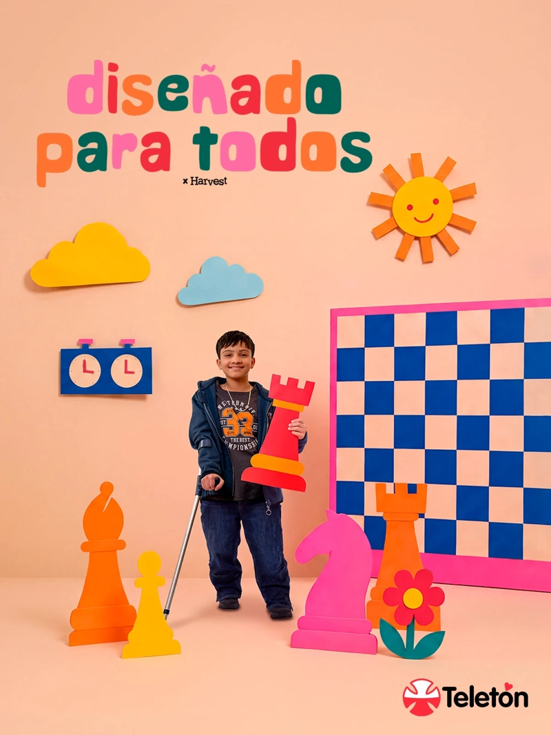 POLERA NIÑO HARVEST COLECCIÓN DISEÑADO PARA TODOS JUNTO A TELETÓN - 1