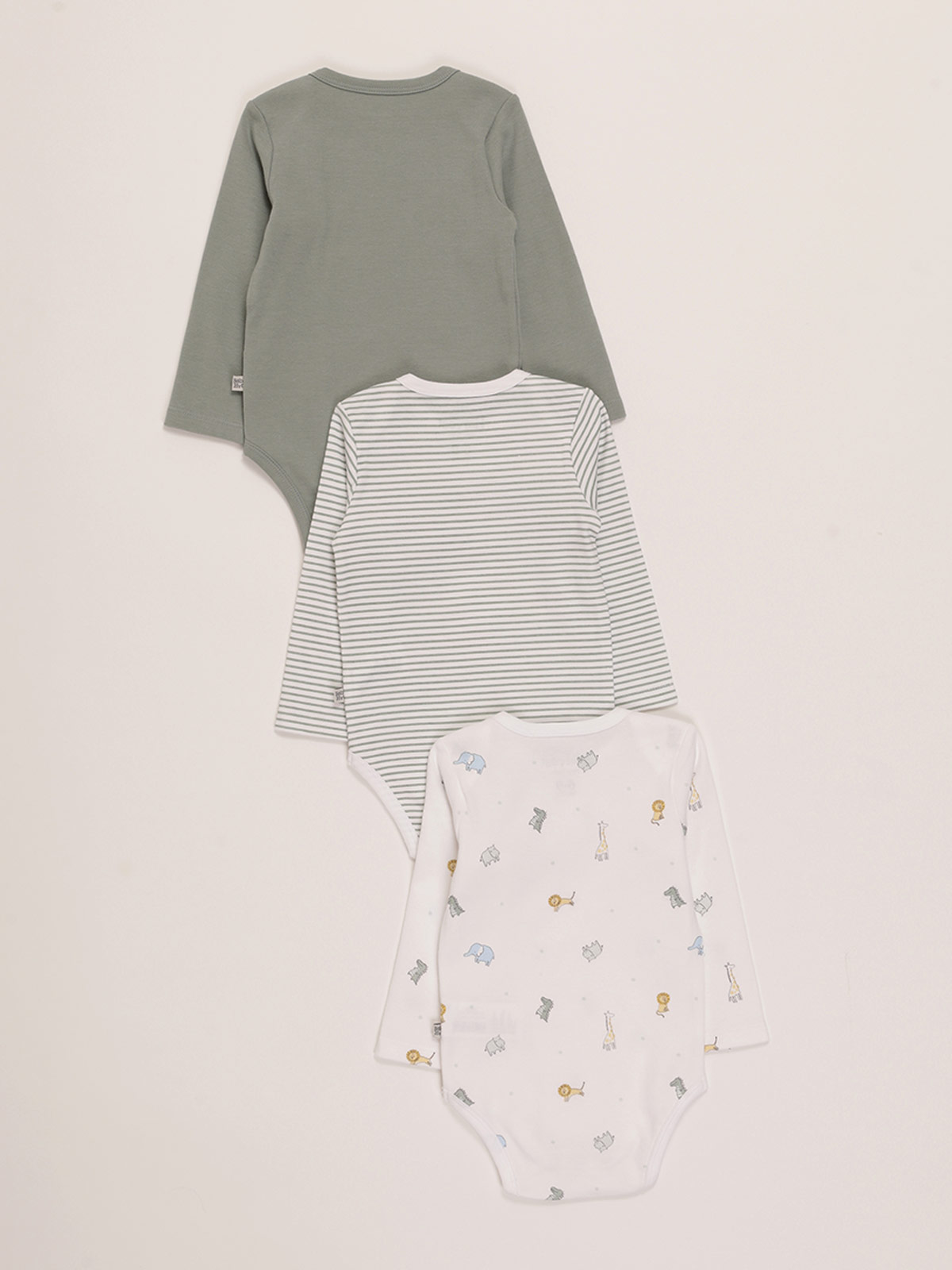 PACK X3 BODY NIÑO BABY HARVEST - 2