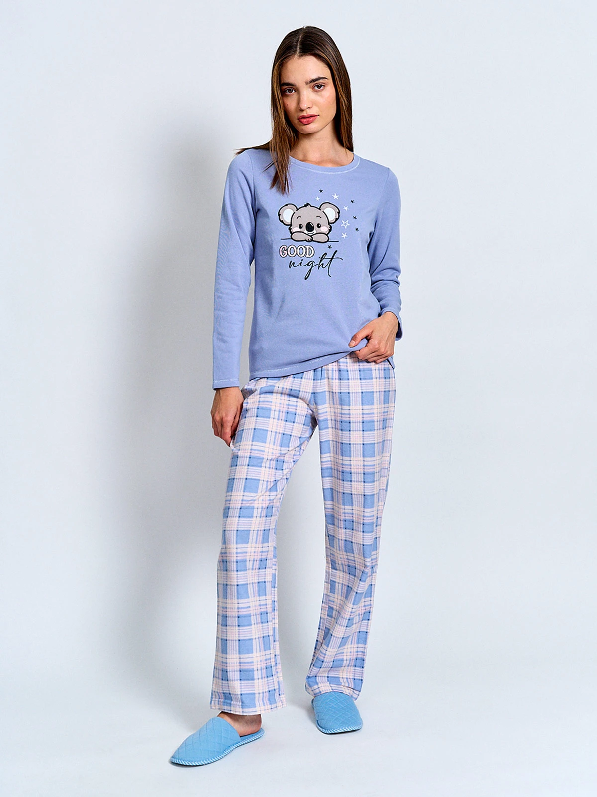 TOP PIJAMA INDEX MANGA LARGA - 4