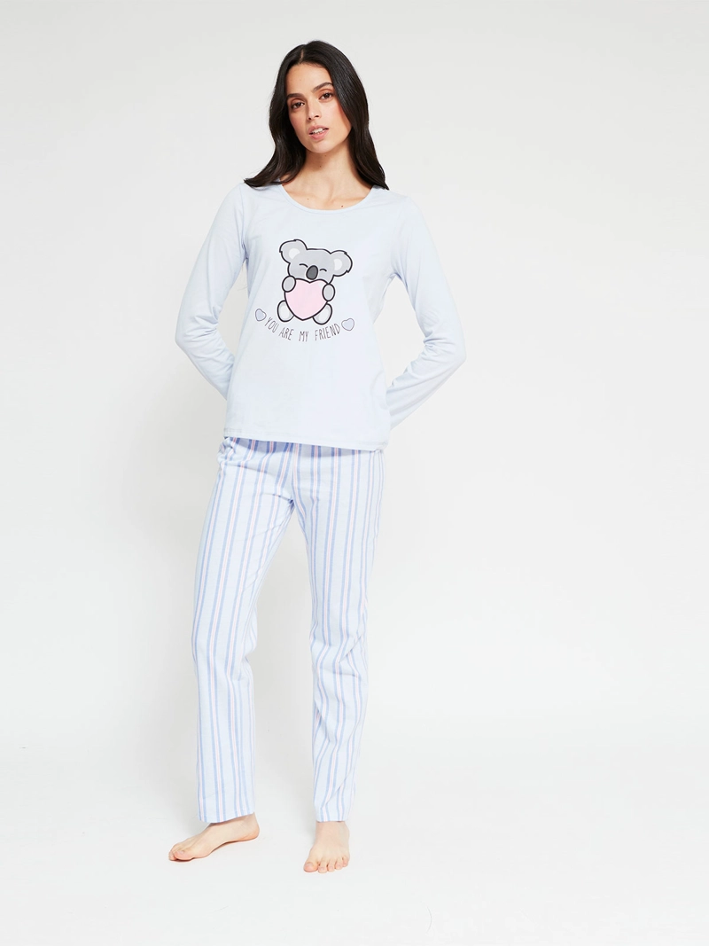 BOTTOM PIJAMA MUJER INDEX LARGO - 4