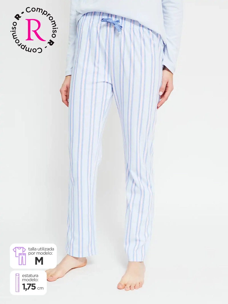 BOTTOM PIJAMA MUJER INDEX LARGO - 1