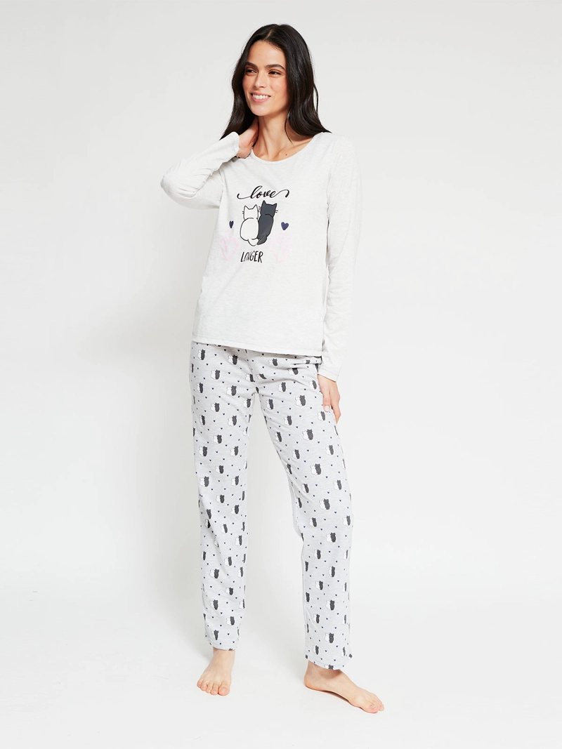 BOTTOM PIJAMA MUJER INDEX LARGO - 4