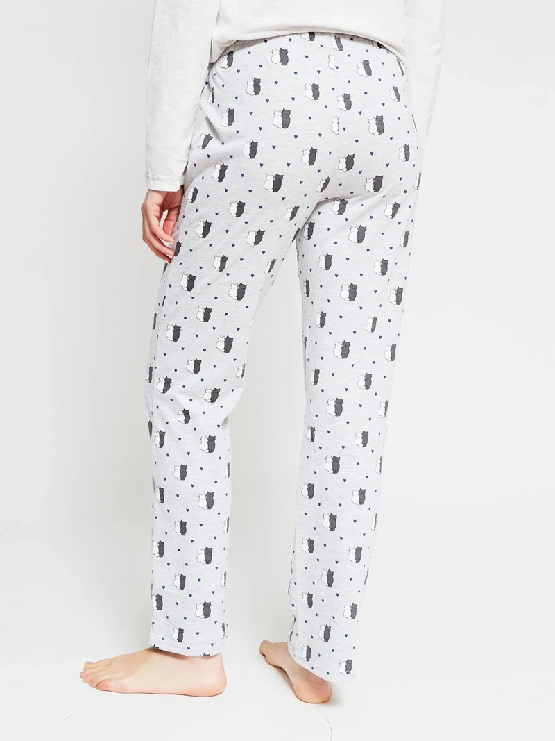 BOTTOM PIJAMA MUJER INDEX LARGO - 2