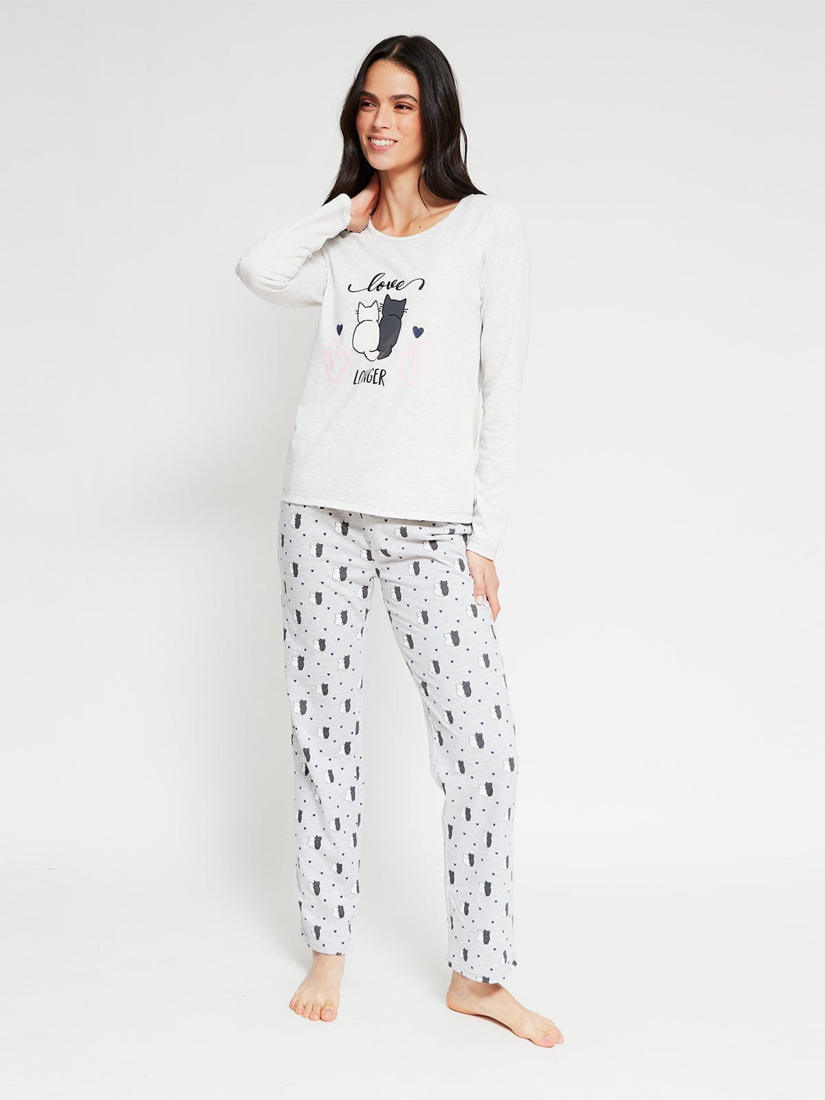 BOTTOM PIJAMA MUJER INDEX LARGO - 4