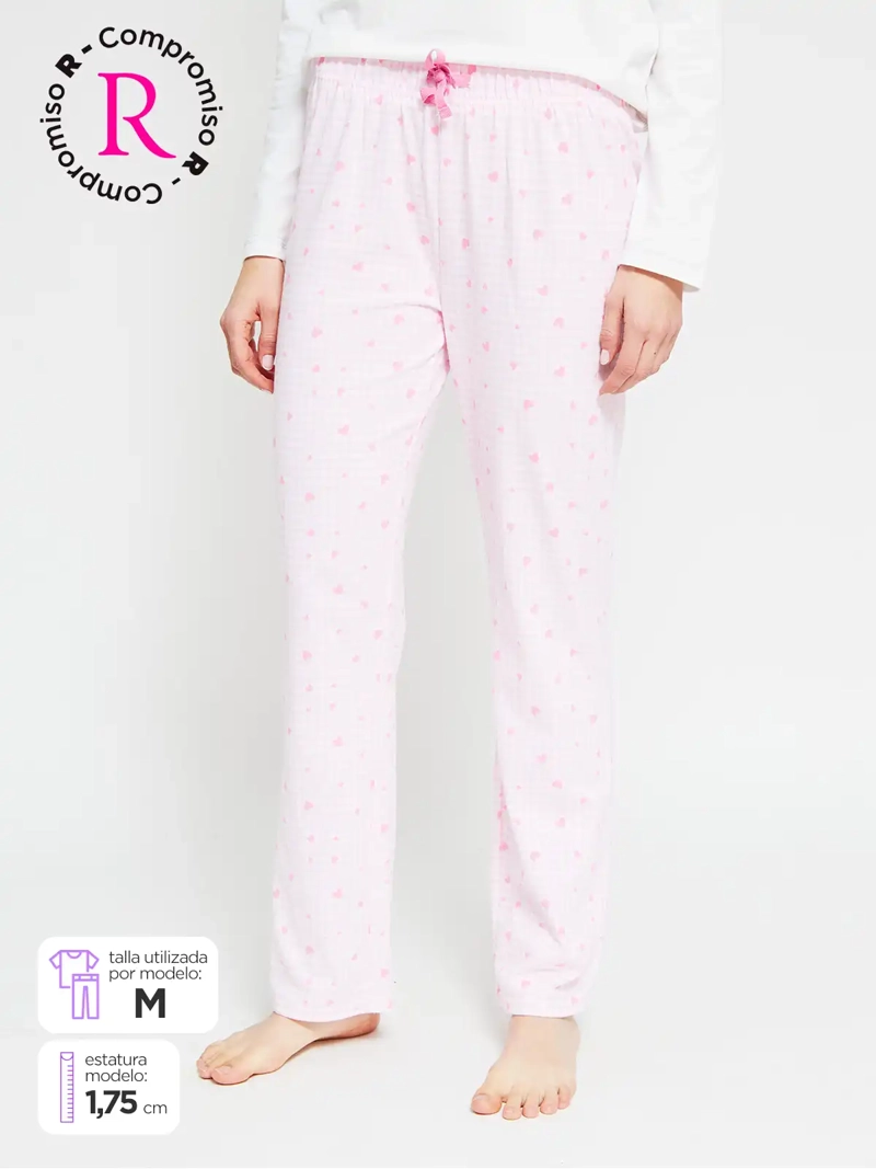 BOTTOM PIJAMA MUJER INDEX LARGO - 1