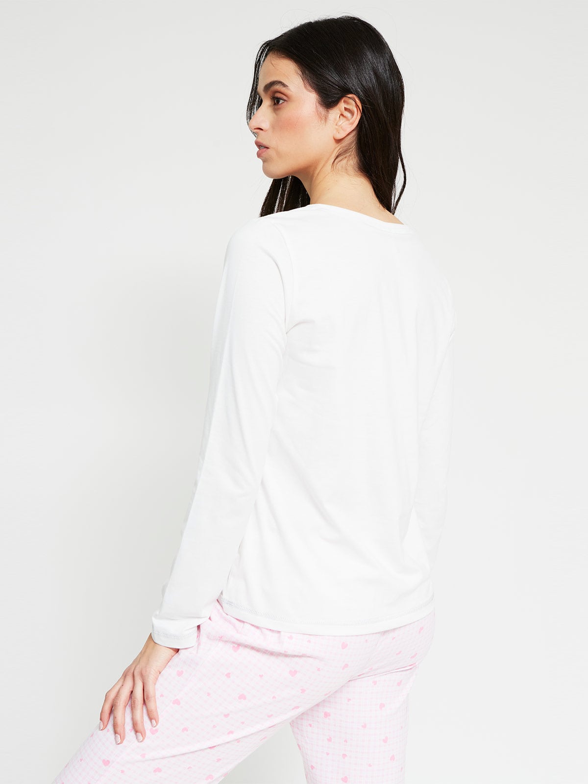 TOP PIJAMA MUJER INDEX MANGA LARGA - 2