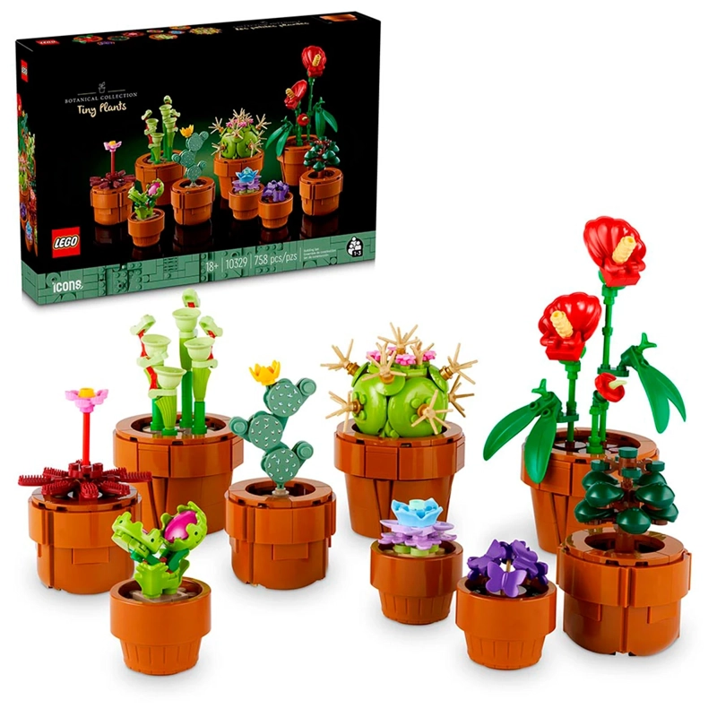 BLOQUE CONSTRUCCIÓN LEGO 10329 PLANTAS DIMINUTAS - 2