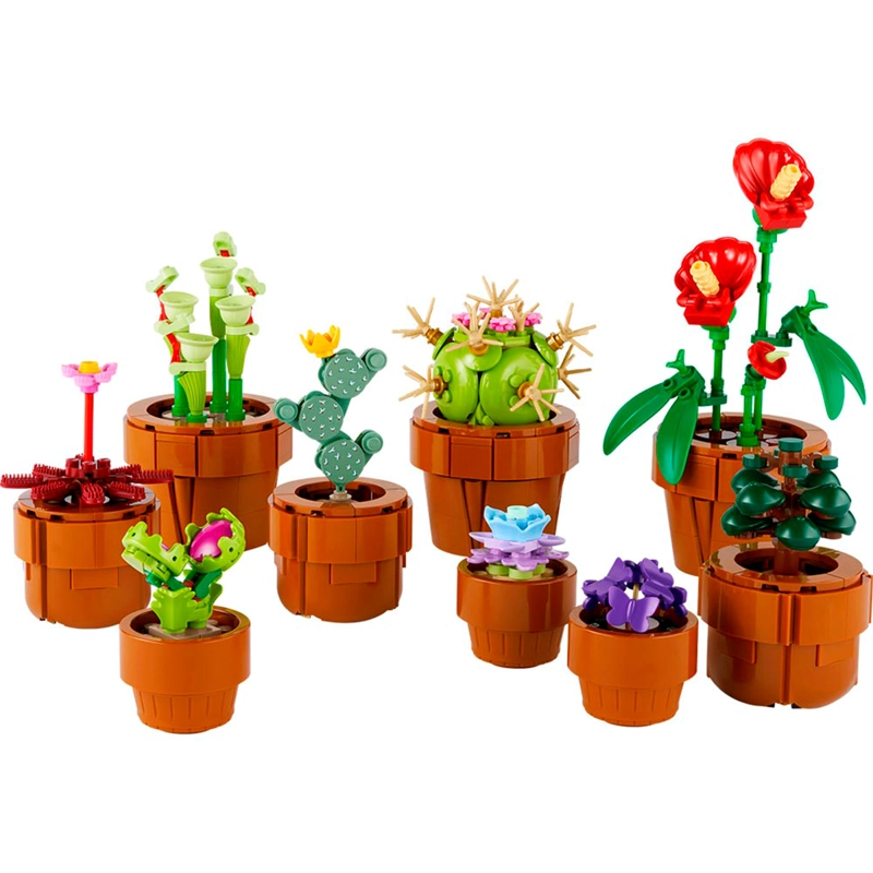 BLOQUE CONSTRUCCIÓN LEGO 10329 PLANTAS DIMINUTAS - 3