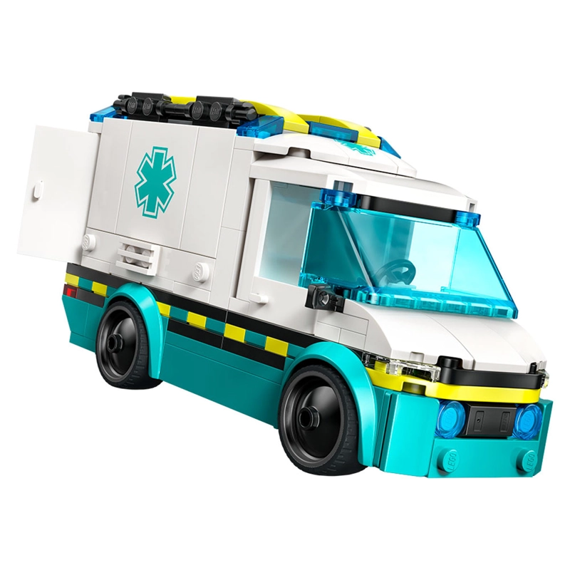 BLOQUES DE CONSTRUCCIÓN LEGO 60451 AMBULANCIA EMERGENCIAS - 3