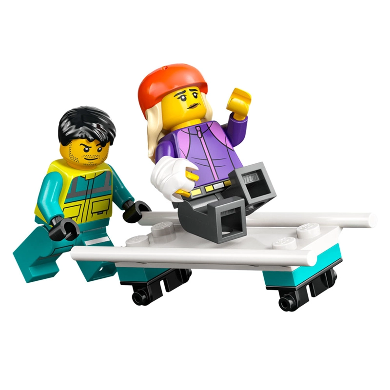 BLOQUES DE CONSTRUCCIÓN LEGO 60451 AMBULANCIA EMERGENCIAS - 4